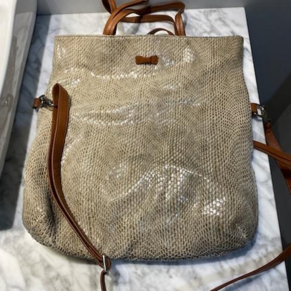 Snakeskin textured sorial purse - Picture 1 of 4